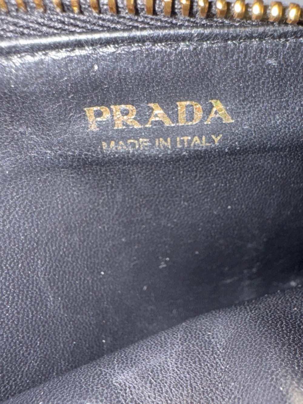 Prada Black Saffiano Leather Card Holder - Picture 9 of 13